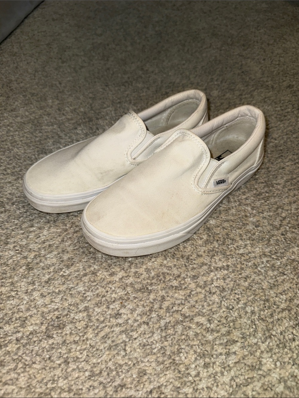 Vans Slip-On Loafers in White